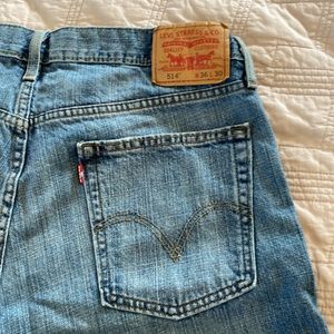 Levi’s 514 Slim Straight jeans 36 x 30